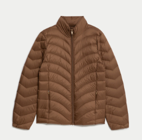 Feather & Down Packaway Puffer Jacket